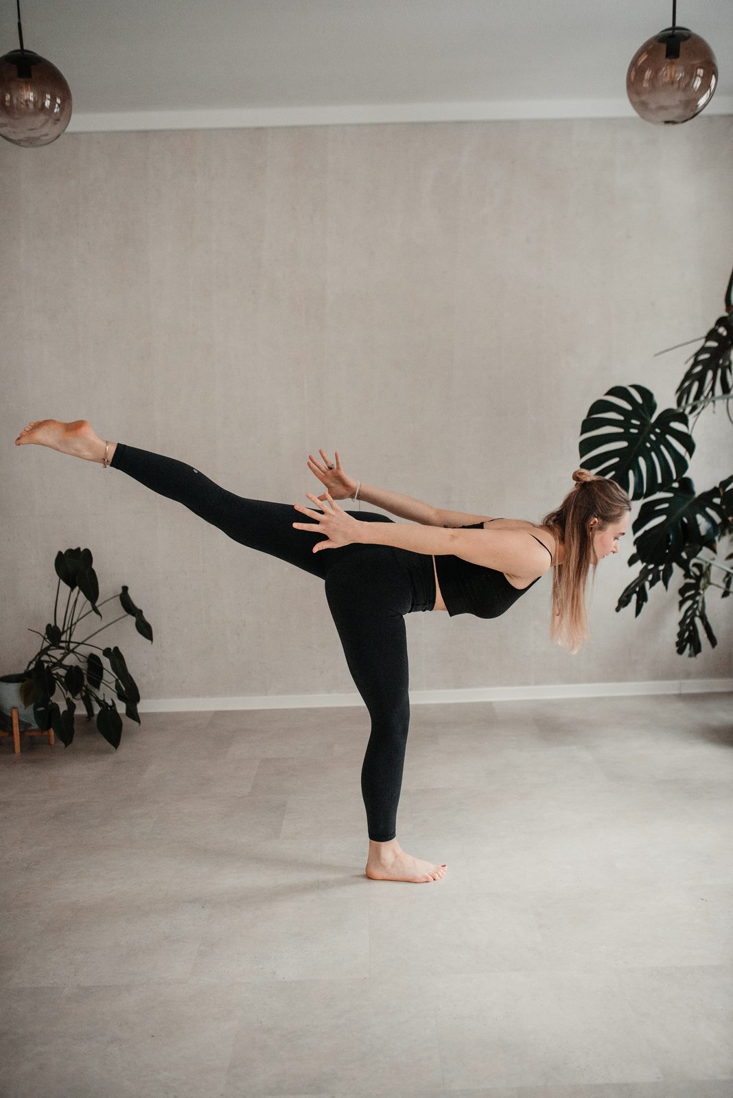 Yogastudio-Atmosphäre