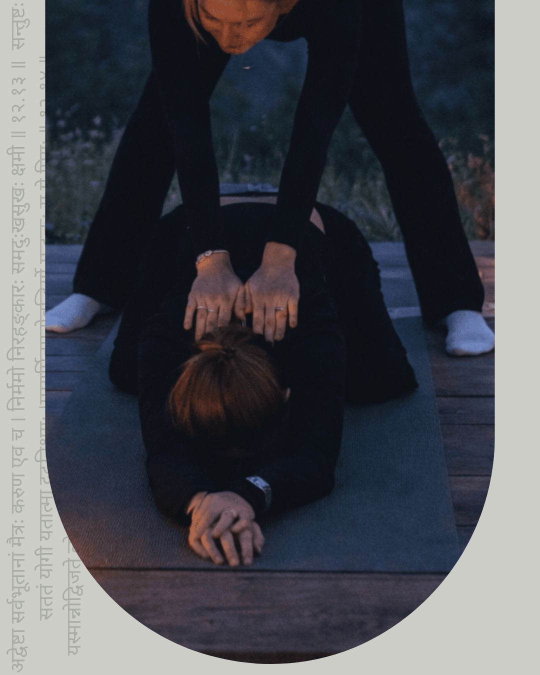 Yoga teacher Lena Rothe